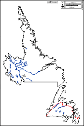 Newfoundland and Labrador: Free maps, free blank maps, free outline ...