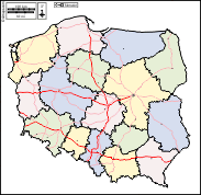 Poland: Free maps, free blank maps, free outline maps, free base maps