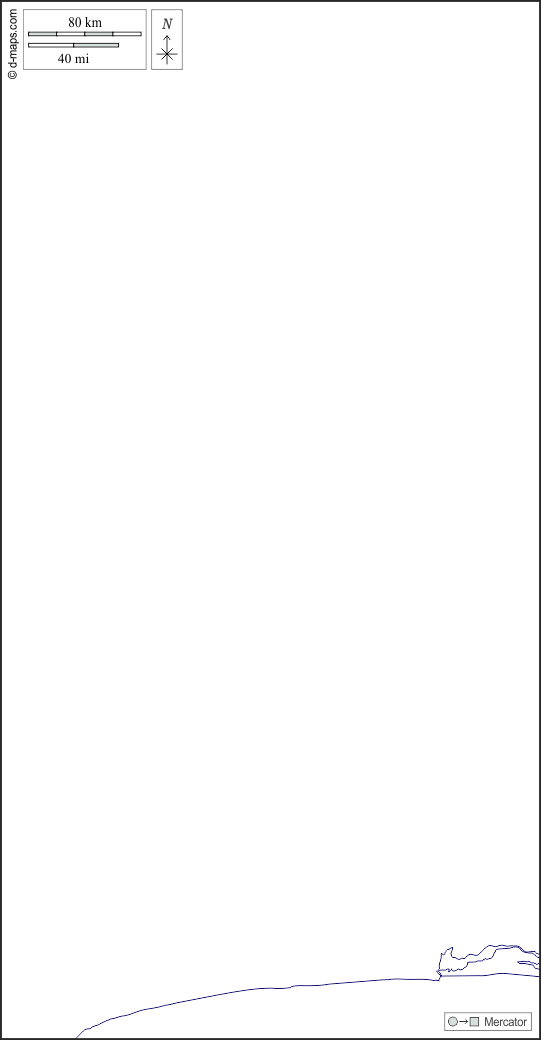 بنين : خريطة مجانية, خريطة خاليه من الفراغ, خريطة الخطوط العريضة, خريطة القاعدة الحرة
 : سواحل, أبيض