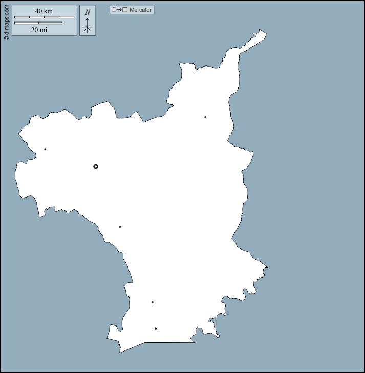 古尔穆 : d-maps.com: 免费地图, 免费的空白地图, 免费的轮廓地图, 免费基地地图 : 大纲, 主要城市