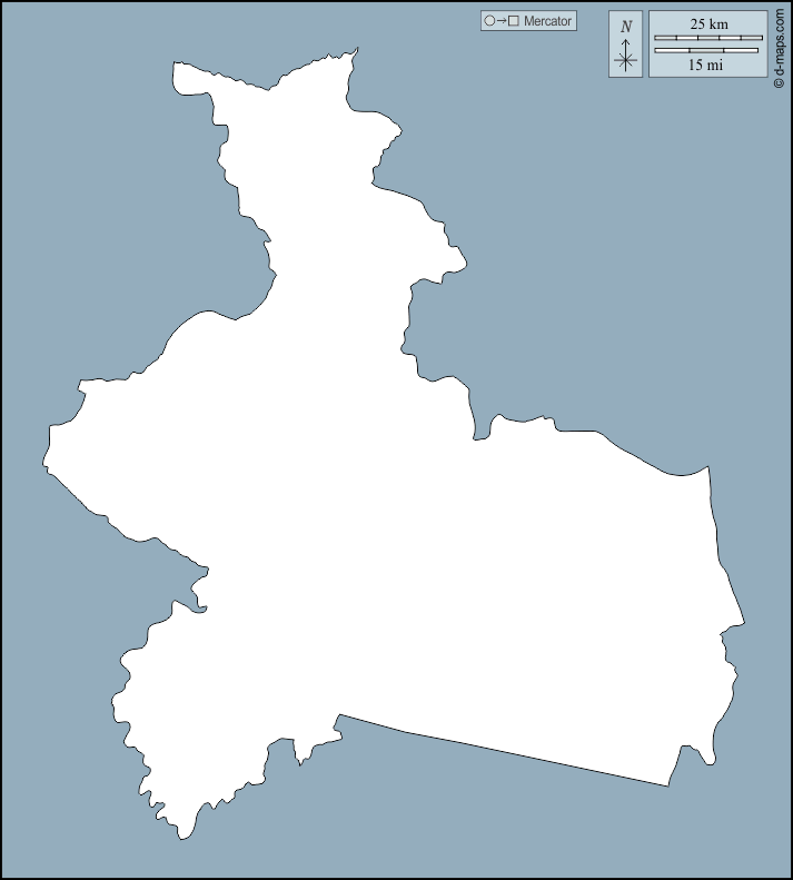 Nakambé : d-maps.com: free map, free blank map, free outline map, free base map : outline