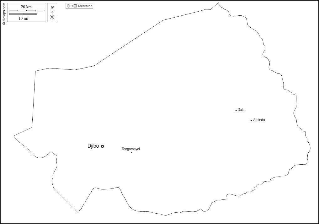 Soum : d-maps.com: carte géographique gratuite, carte géographique muette gratuite, carte vierge gratuite, fond de carte gratuit, formats graphiques courants : contours, principales villes, noms, blanc