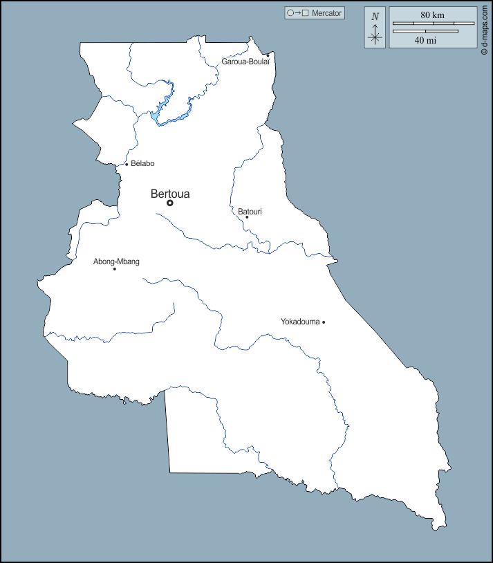 Region Est : d-maps.com: Kostenlose Karten, kostenlose stumme Karte, kostenlose unausgefüllt Landkarte, kostenlose hochauflösende Umrisskarte : Umrisse, Hydrografie, Wichtige Städte, Namen
