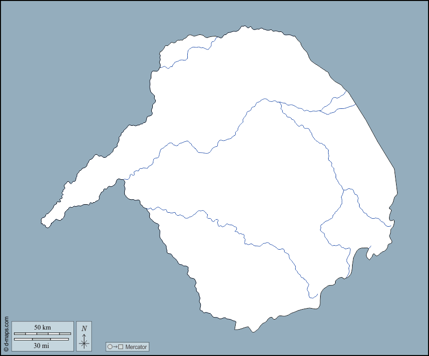 Vakaga : d-maps.com: mapa livre, mapa em branco livre, mapa livre do esboço, mapa básico livre
 : contornos, hidrografia