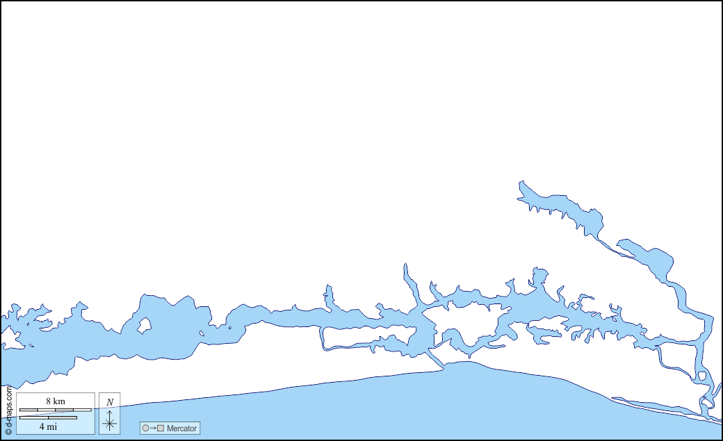 Abidjan : d-maps.com: mappa gratuita, mappa muta gratuita, cartina muta gratuita : litorali