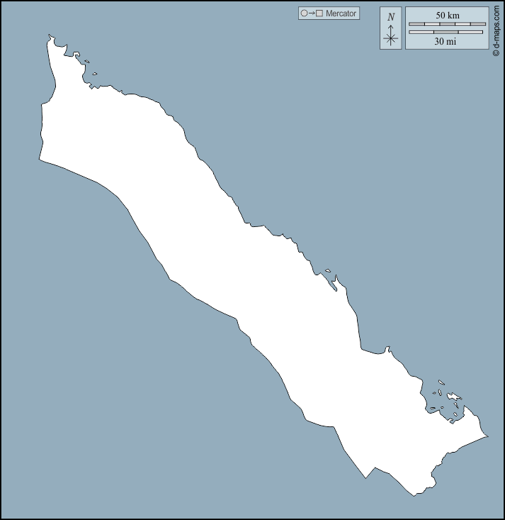 Southern Red Sea : d-maps.com: free map, free blank map, free outline map, free base map : outline
