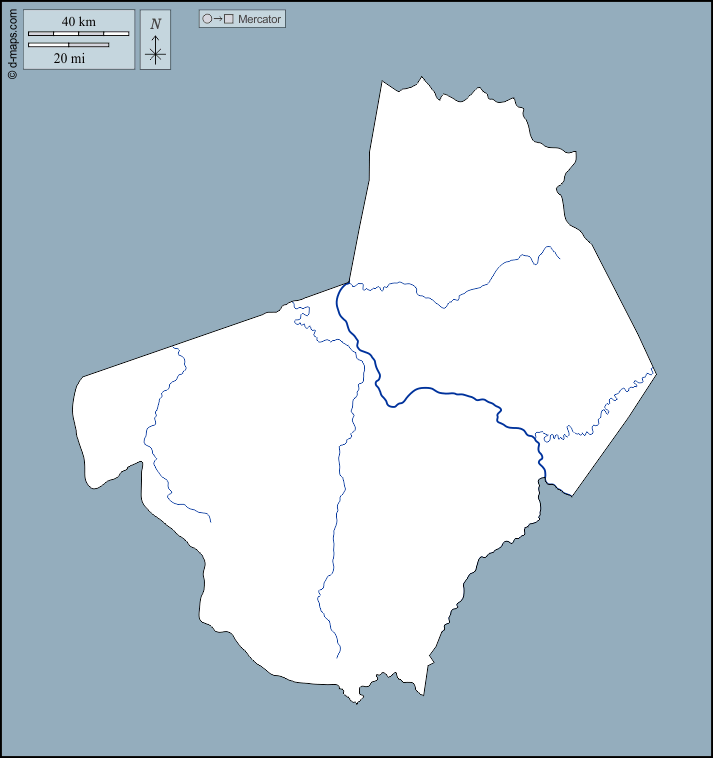 Provinz Ogooué-Lolo : d-maps.com: Kostenlose Karten, kostenlose stumme Karte, kostenlose unausgefüllt Landkarte, kostenlose hochauflösende Umrisskarte : Umrisse, Hydrografie