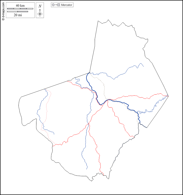 مقاطعة أوجوي-لولو : خريطة مجانية, خريطة خاليه من الفراغ, خريطة الخطوط العريضة, خريطة القاعدة الحرة
 : الخطوط العريضة, هيدروغرافيا, الطرق, أبيض