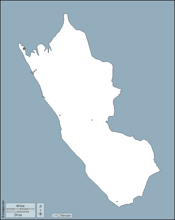 Ogooué-Maritime : d-maps.com: free map, free blank map, free outline map, free base map : outline, main cities