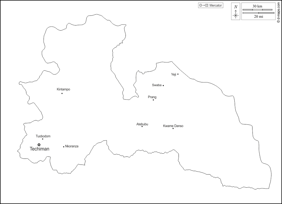 Central : d-maps.com: mapa livre, mapa em branco livre, mapa livre do esboço, mapa básico livre
 : contornos, principais cidades, nomes, branco