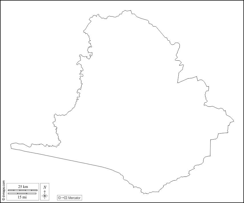 Western : d-maps.com: Kostenlose Karten, kostenlose stumme Karte, kostenlose unausgefüllt Landkarte, kostenlose hochauflösende Umrisskarte : Umrisse, weiß
