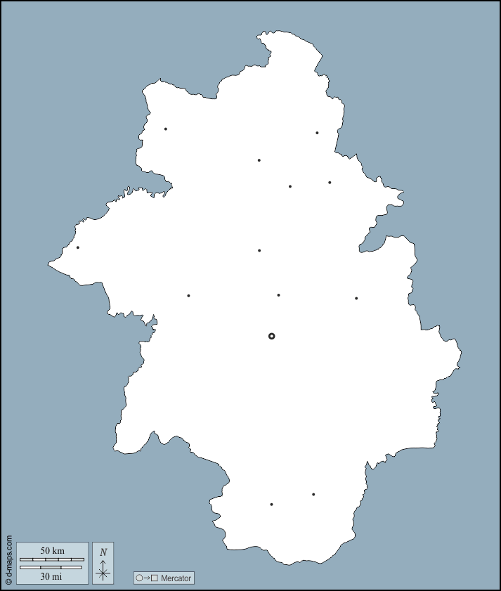 Region Kankan : d-maps.com: Kostenlose Karten, kostenlose stumme Karte, kostenlose unausgefüllt Landkarte, kostenlose hochauflösende Umrisskarte : Umrisse, Wichtige Städte