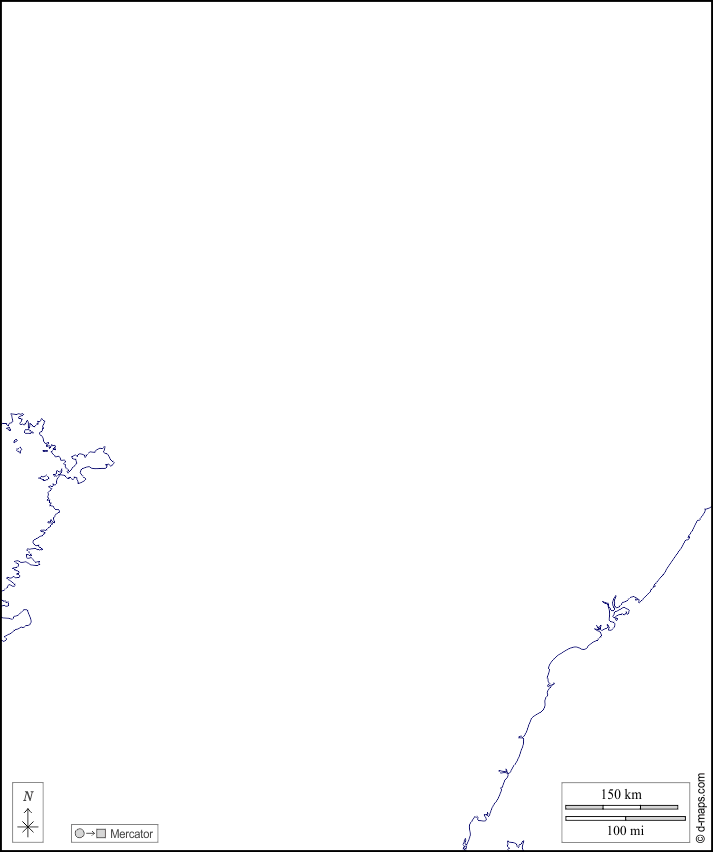 Кения : d-maps.com: Бесплатная карта, бесплатная карта, свободная карта, Бесплатная базовая карта
 : побережья, Белый