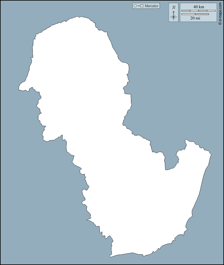 阿诺西大区 : d-maps.com: 免费地图, 免费的空白地图, 免费的轮廓地图, 免费基地地图 : 大纲