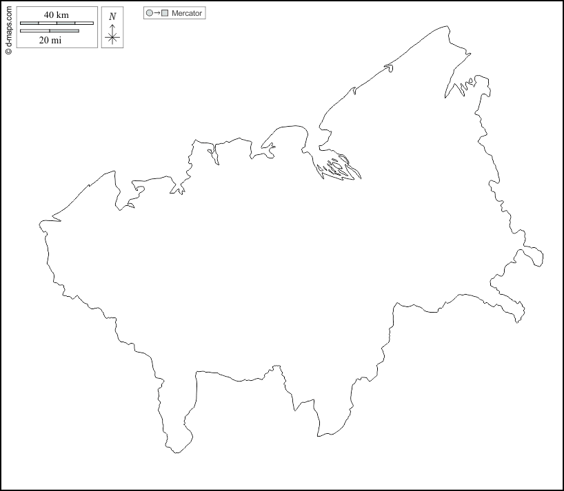 Boeny : d-maps.com: mappa gratuita, mappa muta gratuita, cartina muta gratuita : contorni, bianco