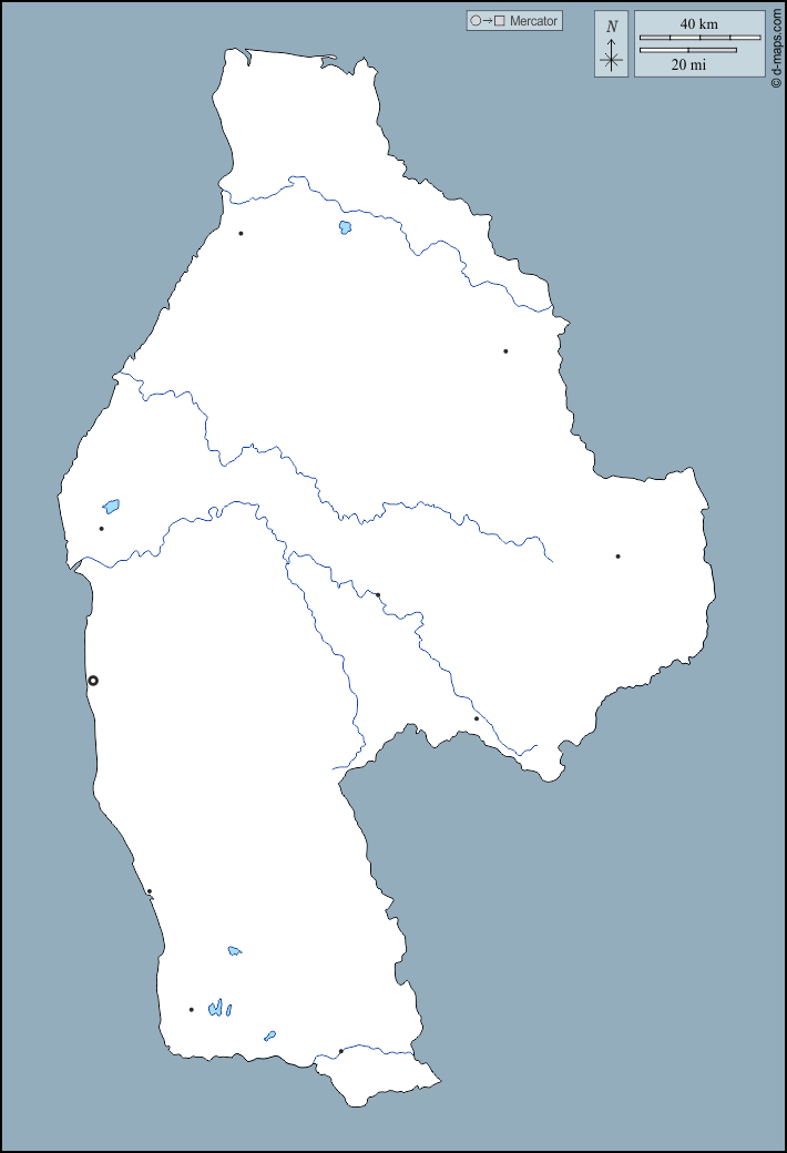 Мелаки : d-maps.com: Бесплатная карта, бесплатная карта, свободная карта, Бесплатная базовая карта
 : контур, гидрографии, Главные города