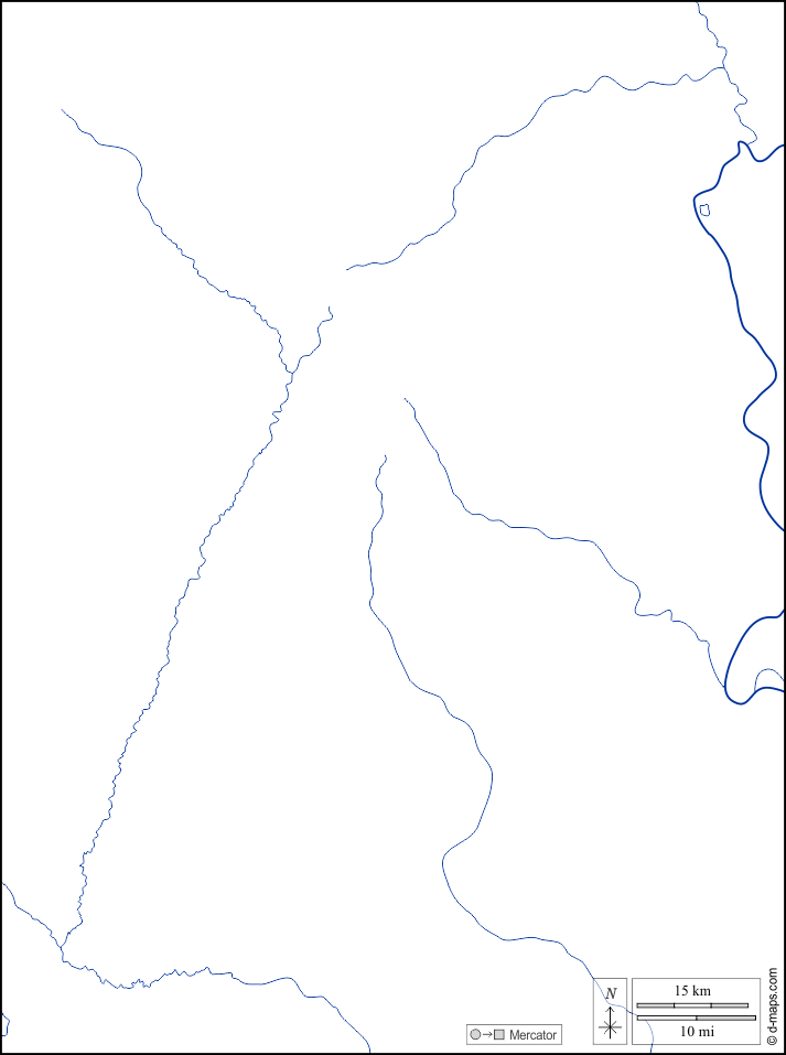 Abia : d-maps.com: mappa gratuita, mappa muta gratuita, cartina muta gratuita : litorali, idrografia, bianco