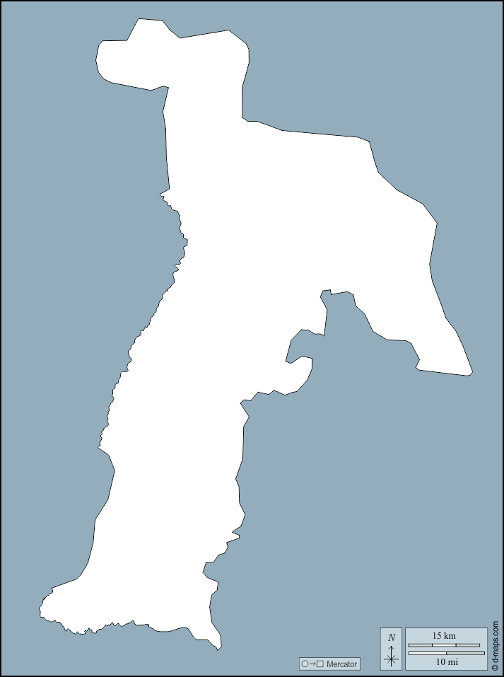 Abia : d-maps.com: mapa gratuito, mapa mudo gratuito, mapa en blanco gratuito, plantilla de mapa : contornos