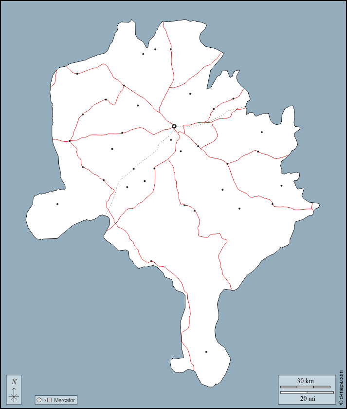 Kano : d-maps.com: mappa gratuita, mappa muta gratuita, cartina muta gratuita : contorni, principali città, strade