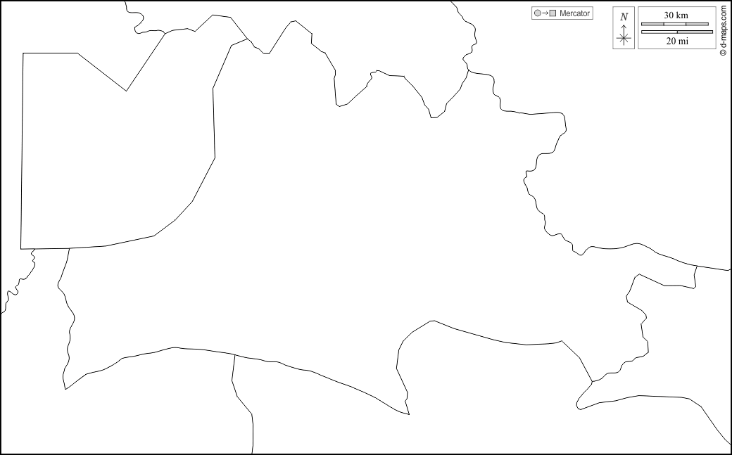 Nasarawa : d-maps.com: mappa gratuita, mappa muta gratuita, cartina muta gratuita : frontiere, bianco