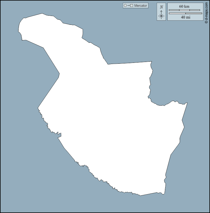 Gadaref : d-maps.com: mappa gratuita, mappa muta gratuita, cartina muta gratuita : contorni