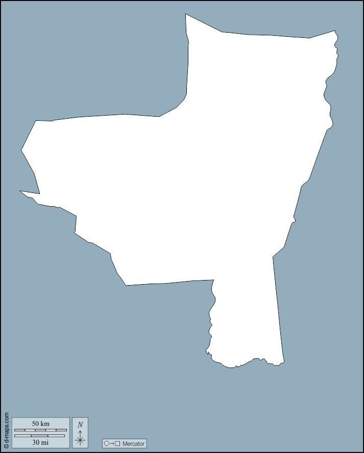 Kassala : d-maps.com: Kostenlose Karten, kostenlose stumme Karte, kostenlose unausgefüllt Landkarte, kostenlose hochauflösende Umrisskarte : Umrisse