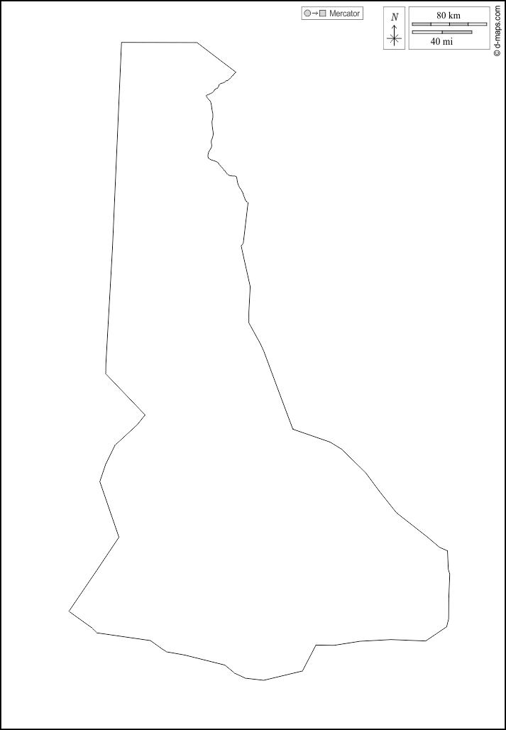 Nilo : d-maps.com: mappa gratuita, mappa muta gratuita, cartina muta gratuita : contorni, bianco