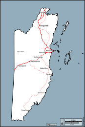Belize: Free maps, free blank maps, free outline maps, free base maps