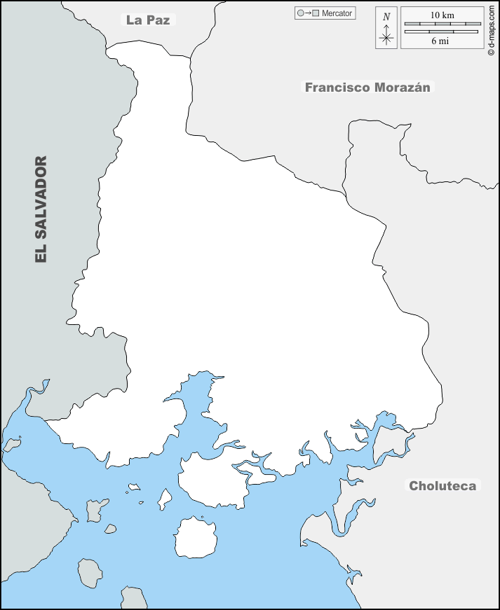 Valle : d-maps.com: Kostenlose Karten, kostenlose stumme Karte, kostenlose unausgefüllt Landkarte, kostenlose hochauflösende Umrisskarte : Grenzen, Namen