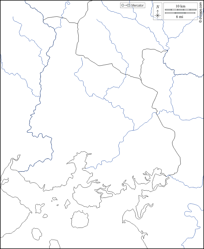 Valle : d-maps.com: Kostenlose Karten, kostenlose stumme Karte, kostenlose unausgefüllt Landkarte, kostenlose hochauflösende Umrisskarte : Grenzen, Hydrografie, weiß