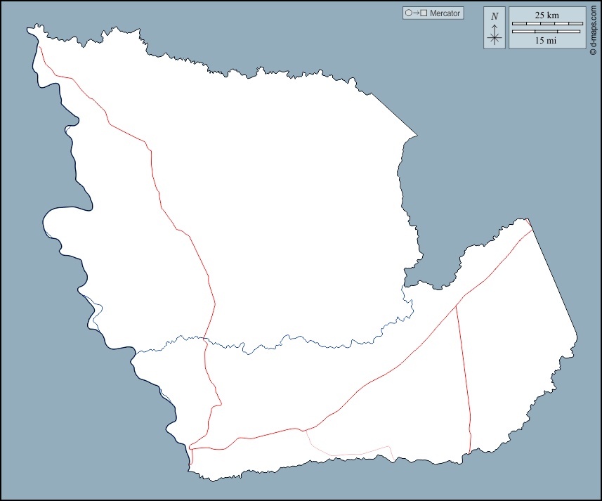Concepción : d-maps.com: mapa gratuito, mapa mudo gratuito, mapa en blanco gratuito, plantilla de mapa : contornos, hidrografía, carreteras