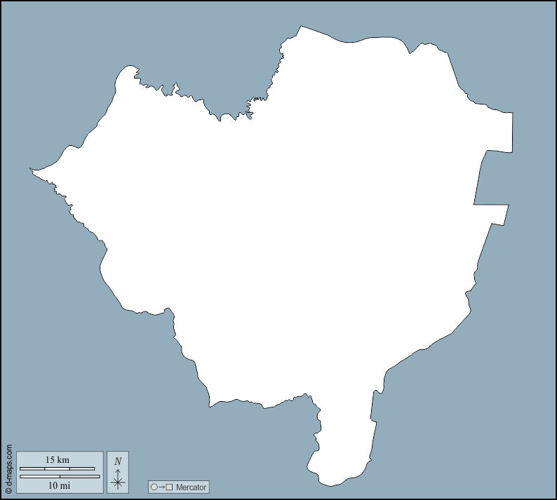 Cordillera : d-maps.com: free map, free blank map, free outline map, free base map : outline