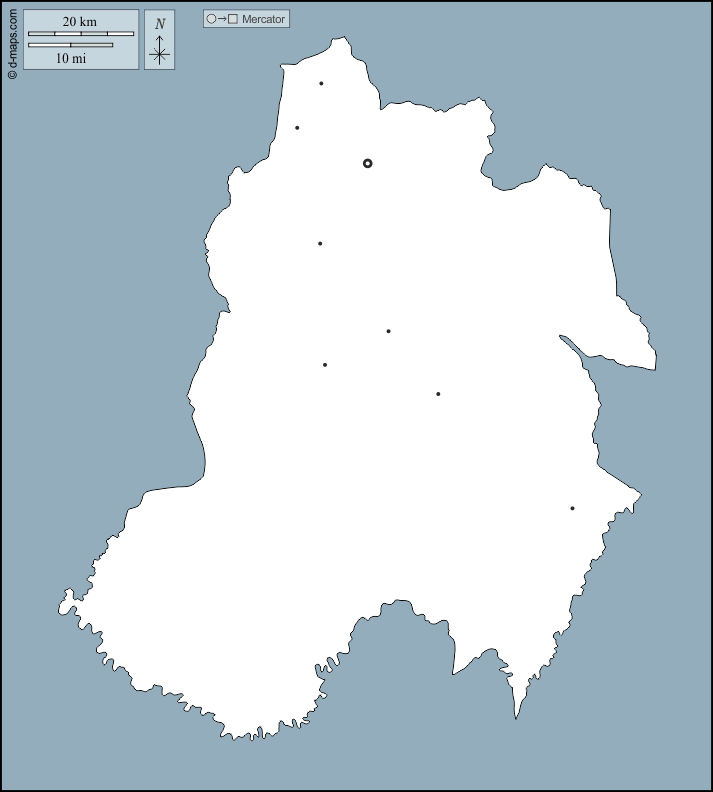 Парагуари : d-maps.com: Бесплатная карта, бесплатная карта, свободная карта, Бесплатная базовая карта
 : контур, Главные города
