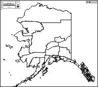 Alaska: Free maps, free blank maps, free outline maps, free base maps