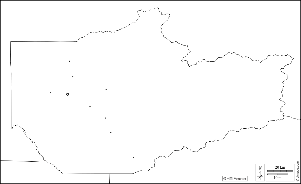 Fairbanks : d-maps.com: mappa gratuita, mappa muta gratuita, cartina muta gratuita : frontiere, principali città, bianco