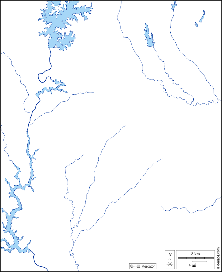 Mecklenburg County : d-maps.com: Kostenlose Karten, kostenlose stumme Karte, kostenlose unausgefüllt Landkarte, kostenlose hochauflösende Umrisskarte : Küsten