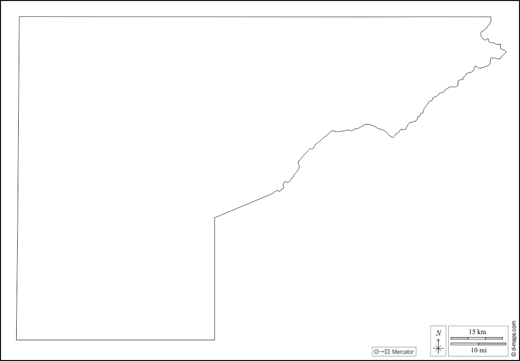 Mesa County : d-maps.com: Kostenlose Karten, kostenlose stumme Karte, kostenlose unausgefüllt Landkarte, kostenlose hochauflösende Umrisskarte : Umrisse, weiß