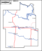 Dunn County: d-maps.com: free maps, free blank maps, free outline maps, free base maps