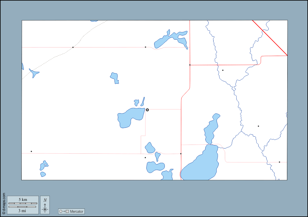 Hamlin County : d-maps.com: Kostenlose Karten, kostenlose stumme Karte, kostenlose unausgefüllt Landkarte, kostenlose hochauflösende Umrisskarte : Umrisse, Hydrografie, Wichtige Städte, Straßen