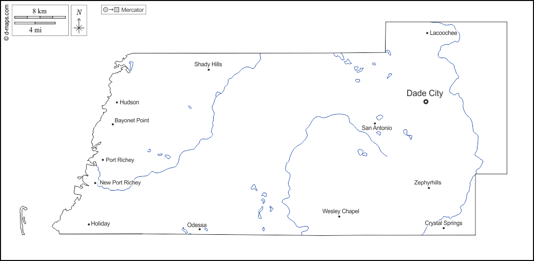 Pasco County Free Map Free Blank Map Free Outline Map Free Base Map Pasco County Free Map Free Blank Map Free Outline Map Free Base Map