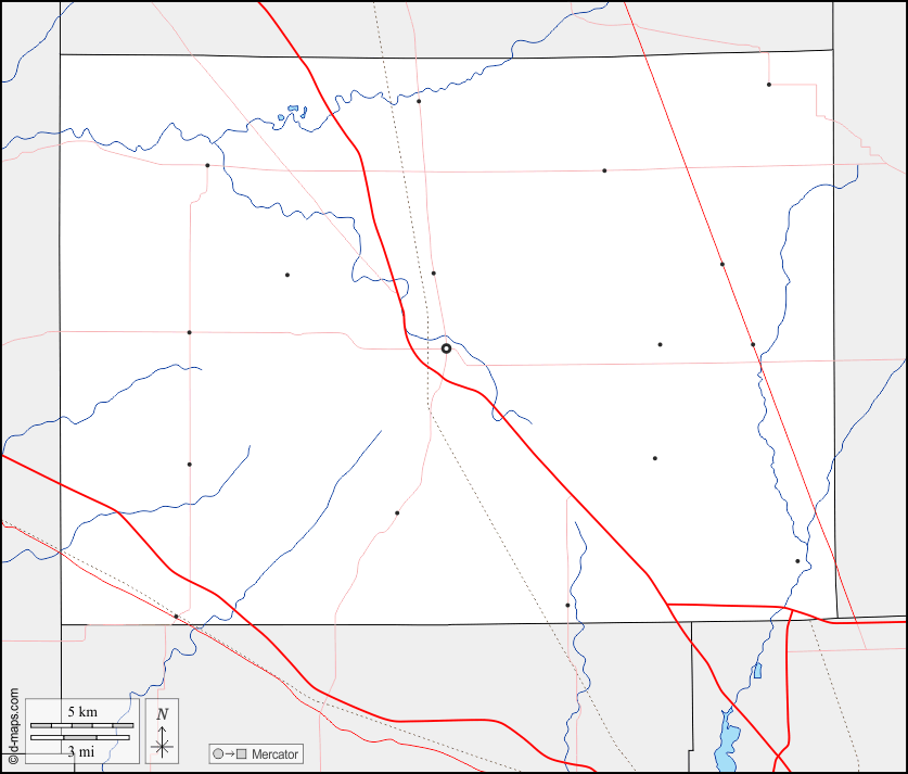 Contea di Boone : d-maps.com: mappa gratuita, mappa muta gratuita, cartina muta gratuita : frontiere, idrografia, principali città, strade