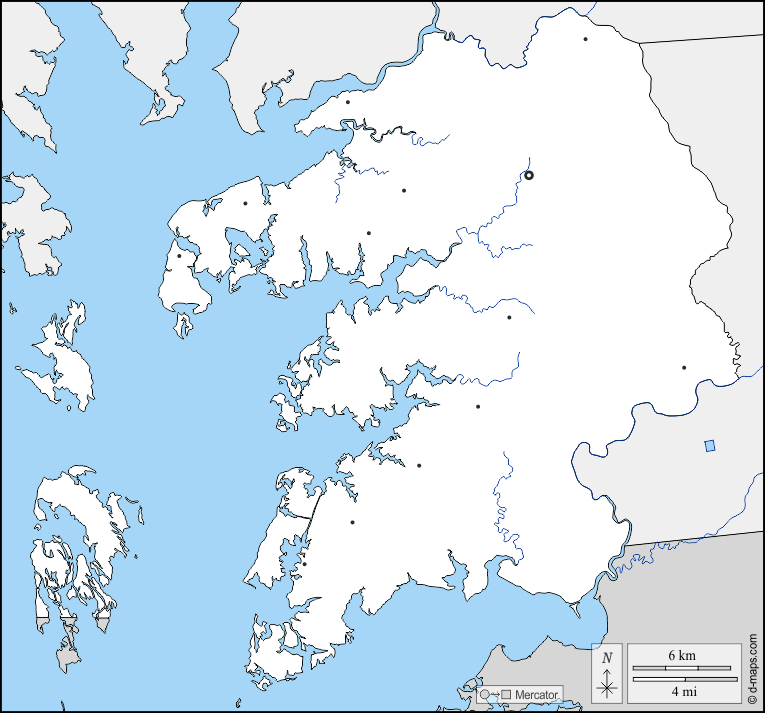 Somerset County : d-maps.com: Kostenlose Karten, kostenlose stumme Karte, kostenlose unausgefüllt Landkarte, kostenlose hochauflösende Umrisskarte : Grenzen, Hydrografie, Wichtige Städte