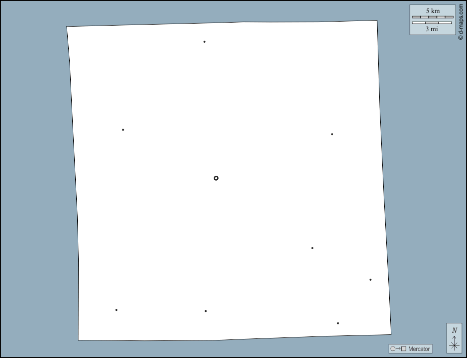 Contea di Livingston : d-maps.com: mappa gratuita, mappa muta gratuita, cartina muta gratuita : contorni, principali città
