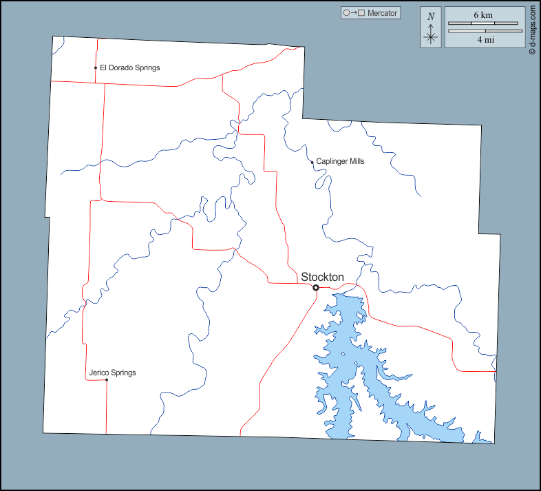 Cedar County : d-maps.com: Kostenlose Karten, kostenlose stumme Karte, kostenlose unausgefüllt Landkarte, kostenlose hochauflösende Umrisskarte : Umrisse, Hydrografie, Wichtige Städte, Straßen, Namen