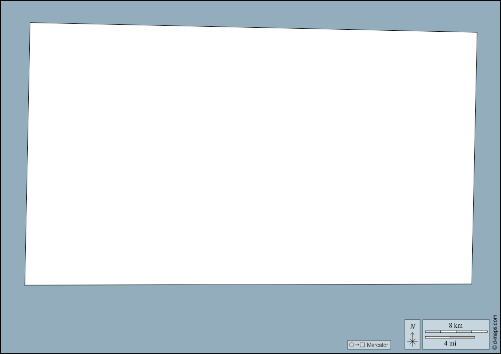 Contea di Ozark : d-maps.com: mappa gratuita, mappa muta gratuita, cartina muta gratuita : contorni