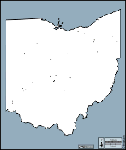 Ohio: Free maps, free blank maps, free outline maps, free base maps