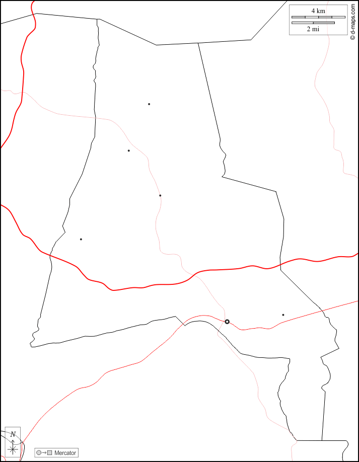 Montour County : d-maps.com: Kostenlose Karten, kostenlose stumme Karte, kostenlose unausgefüllt Landkarte, kostenlose hochauflösende Umrisskarte : Grenzen, Wichtige Städte, Straßen, weiß