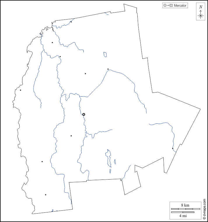 Condado de Addison : d-maps.com: mapa gratuito, mapa mudo gratuito, mapa en blanco gratuito, plantilla de mapa : contornos, hidrografía, principales ciudades, blanco