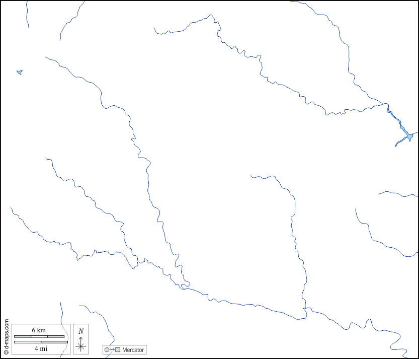 Contea di Lunenburg : d-maps.com: mappa gratuita, mappa muta gratuita, cartina muta gratuita : litorali, idrografia