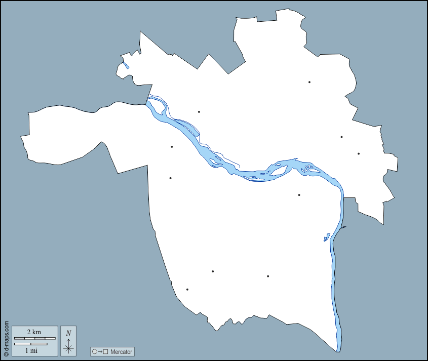 Richmond : d-maps.com: Kostenlose Karten, kostenlose stumme Karte, kostenlose unausgefüllt Landkarte, kostenlose hochauflösende Umrisskarte : Umrisse, Hydrografie, Nachbarschaften